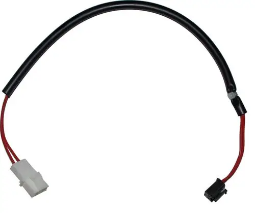 Kabel mit zwei Steckverbindern und einem flexiblen Kabelstrang. Es handelt sich um ein Teil von Wolf, spezifisch für Hochdruckanwendungen.